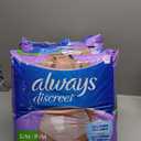 Always Discreet Adult Diapers for Women, Incontinence Underwear, Drier Than Depends, Postpartum Essentials, Disposable Briefs, Max Absorbency, Bladder Leak Protection, Small/Medium, 84ct