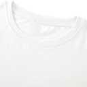 SOLY HUX Men's Letter Graphic Tees Short Sleeve Round Neck T Shirt Summer Casual Tops (White, M)