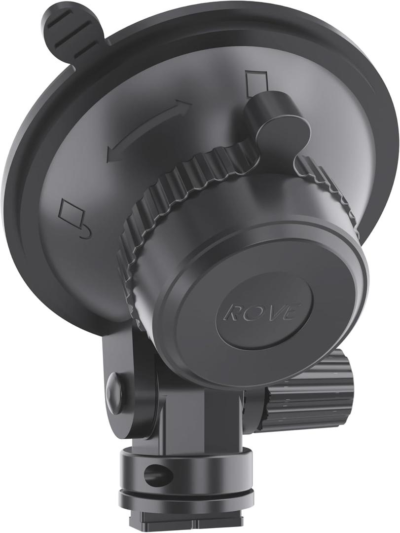 ROVE Suction Cup Mount for R2-4K, R2-4K PRO and R2-4K Dual Dash Camera Models