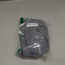 SUBRTEX Stretch Couch Arm Covers Set of 2, Checkered Sofa Arm Slipcovers, Anti-Slip Armrest Covers for Recliner and Armchairs, Pet Proof, High Stretchy, Hook & Loop Tape, Light Gray