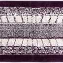 Better Trends Radiance Collection 20" x 60" Runner Kitchen Rug in Burgundy (5' x 1'8" (Runner))