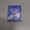 3 x Prepaid 5G/4G LTE Data SIM Card Support AT&T, T-Mobile Network, USA Data Only SIM Card for Unlocked Security Cameras/Smart Phone/Tablet/Mobile WiFi Hotspot/Smart Watch, No Contract