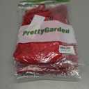 7 x PRETTYGARDEN Women's Summer Spaghetti Strap Tank Tops Sleeveless Camisole Blouses Asymmetrical Going Out Basic Tank Shirt (Red, S)