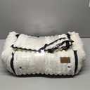 MIXJOY 6-in-1 Dog Car Seat for Small/Medium Dogs up to 25 lbs, Multi-Functional Dog Carrier for Car with Detachable Washable Cover, Pet Travel Bed with Clip-On Safety Leash, Beige