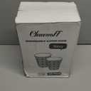 Clawsoff 300 Pack 5oz Paper Cups, Disposable Bathroom Navy Floral Small Mouthwash Cups 5 OZ for Barth, Parties, Picnics, Barbecues, Travel and Events