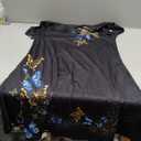 Womens Summer Dresses Beach Casual Loose Tshirt Floral Short Sleeve Flowy Pockets Sundresses 2026, M