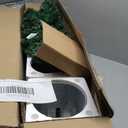 7 Feet PVC Hinged Pre-lit Artificial Fir Pencil Christmas Tree with 150 Lights
