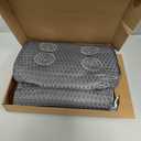 Bath Pillow for Tub Support Neck and Back, Bathtub Pillow Bath Accessories for Bathtub Women, Hot Tub Accessories for Adults Gray