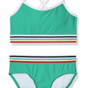 Kanu Surf Girls' Tanya UPF 50+ Beach Sport Athletic Bikini Swimsuit 14