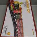 Train Set for Kids 3-5 4-7, Classic Electric Train Toys Set with Locomotive Engine, Lights & Sound Spray, Tracks for Christmas Tree, Toy Train Set for 3 4 5 6 Years Old Kids Boys Girls