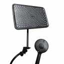 Rain Shower Head with Handheld Spray Combo,High Pressure Filtered Handheld Shower Head