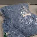 Blue Bathroom Rug 20x32 - Non-Slip Plush Thick Bath Mat, Highly Absorbent & Ultra Soft Fluffy Floor Mat, Machine Washable for Shower and Tub