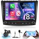 [8-Core 4+64G] for Lexus IS250 IS300 IS350 IS220 2006-2012 Android Radio, 10.1 inch IPS Touchscreen Upgrade Stereo - Wireless Carplay & Android Auto, WiFi, DSP, GPS, 59UI, Customize Homepage + Canbus