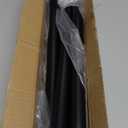 Shower Curtain Rod Adjustable 31-79", Anti-Rust Shower Rod & Spring Tension Shower Rod No Drill, Black Shower Curtain Rod for Bathroom Tension Rod