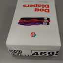 Pet Parents Washable Dog Diapers (3pack) + Extendrs of Durable Doggie Diapers, Premium Dog Diapers Female (X-Small, Princess)