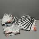 4 PC Queen Sheet Set, Queen Size, Wrinkle Free Cooling Sheets Machine Washable