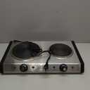 Cuisinart CB-60P1 Countertop Double Burner, Stainless Steel/Black