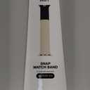 MOFT Snap Duo Watch Bands Compatible with Apple Watch, Quick Magnetic Wear, Duo-Color Design & Soft Silicone, iWatch Bands for Ultra 3/2/1, Series 11/10/9/8/7/SE/6/5/4/3/2/1, 38/40/41/42/44/45/46/49mm (Vast Black x Stardust)