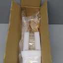 KEHAIL 3 Arms Crystal Candle Holders, Arch Candlestick Table Candelabras Centerpieces for Wedding, Dinning Room, Cabinet Ornaments, Home Decoration, Gift (3arm Arched Set, Gold)