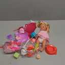 Baby Care Doll Toys Set, 36PCS Dolls Playset, Hair Salon Pretend Play Toddler Doll Toys Incl 14'' Baby Dolls Toy, Backpack, Hair Dryer, Curler, Xmas Gifts for Age 3 4 5 6+ Years Old Girls Kids