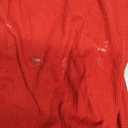 Missufe Women's Short Sleeve Ruched Bodycon Pencil Midi Slit Summer Casual T Shirt Dress (X-Large, Red)