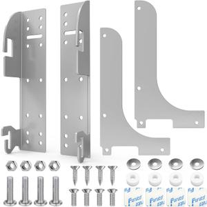 5WB-DMKIT Door Mount Kit Compatible with Rev-A-Shelf 5WB1 5WB2 5CW2 Series Basket RV Shelf Door Mount Kit for Kitchen Base Cabinet Organizer