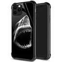 DJSOK Case for iPhone 11,Luxury Pattern Design Shockproof Rugged Cover,Cases for Man Woman-Shark