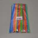 20 PCS Drink Pouches Bags with 20 Disposable Plastic Straws, Hand-held Frosted Translucent Reclosable Zipper Juice Pouches for Adults and Teens