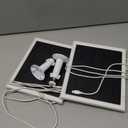 8W Solar Panel for Ring Camera, 2-Pack Solar Panel Charger Compatible with Ring Stick Up Cam Battery, Spotlight Cam Battery, Includes Barrel Plug to USB-C Adapter, IP65 Waterproof, 10ft Cable (White)