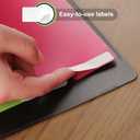 HABGP 12Pcs/2 Set 6 Tab Dividers for 3 Ring Binder, 12 Pcs Colorful Binder Dividers with Tabs, 3 Ring Page Folder Dividers, Plastic Tabbed File Dividers with Tabs, Three Ring Binder Index Dividers