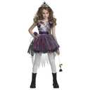 Spooktacular Creations Zombie Prom Queen Costume for Girls, Halloween Costumes for Kids, Zombie Princess Outfit for Girls M