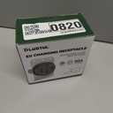 PLUGTUL NEMA 14-50R Outlet - 50AMP EV Charging Receptacle with Wall Plate, Straight Blade, Industrial Grade, 3-Pole 4-Wire, 50A 125/250V, 14-50R, ETL Listed