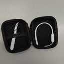 Hearing Aid Case Storage and Travel Hard Carrying Pocket for Ear Gear Small Waterproof Pouch with Mesh Universal Hearing Aid Covers and Accessories Battery Holder Cases for Women and Men, Black