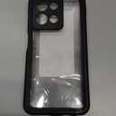 Lunivop Compatible with Motorola Moto G 2025 Case 6.7'' Waterproof DustproofIP68 Underwater Diving Clear Built-in Screen Protection Lanyard Military Grade Full Body(for Moto G 5G 2025 XT2513)