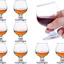 Glsairy Cute Shot Glasses Small Brandy Snifters Set of 8 | Cognac glasses | Port Glasses | Tequila Glasses(3.5 oz | 100 ml)