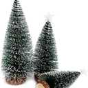 Glowing Colored Light Christmas Tree, mini Cedar-Needle-clad Tree, Desktop Decorative Tree, top-Star Artificial Small Tree, Christmas Decorations.