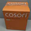 Cosori Electric Kettle, No Plastic Contact With Water, Wide Mouth For Easy Cleaning, Auto Shut Off, 1.7L Tea Kettle & Hot Water Boiler, Water Heater & Teapot, Borosilicate Glass, Black, 1500W (1.8 Quarts)