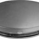 Vent Systems 5 Inch Galvanized Steel Tee Cap - Heavy-Duty HVAC End Plug for Dryer Ducts, Exhaust Pipes, and Round Metal Vents  Indoor and Outdoor Use  Closure Fitting for HVAC Systems