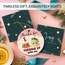 Couple Ornament 2025 - Couple Gifts for Women Men, Thank You Gifts for Girlfriend Boyfriend Her Him, Ceramic Christmas Ornament for Tree Decor - Holiday Keepsake & Xmas Gift Exchange Idea