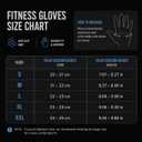 Workout Gloves for Men and Women,Gym Gloves for Weight Lifting with Wrist Support,Exercise,Rock Climbing, Biking,Training,Fitness,Pull up,Fingerless, Breathable and Snug fit