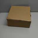 2 in 1, Glass Microwave Splatter Cover for Food & Microwave Place Mat, Plate Splatter Guard Lid with Easy Grip Silicone Handle Knob, Borosilicate Glass with Vent Hole, Food Grade, No Plastic, 10in