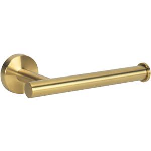 NearMoon Bathroom Toilet Paper Holder, Premium SUS304 Stainless Steel Rustproof Wall Mounted Toilet Roll Holder for Bathroom, Kitchen (1 Pack, Brushed Gold)