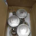 Par30 75W Short Neck Halogen Flood Light Bulbs 120V, 75W Dimmable Short Indoor Flood Light Bulbs E26, 6Pcs Par30 Halogen Light Bulbs 2700K for 5-6in Recessed/Ceiling Can/Accent/Tracking Lights