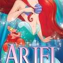 Disney Classic Ariel with Flounder 28X58 Beach Towel