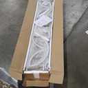 Tribesigns 70.9-Inch Narrow Sofa Table, Industrial Long Sofa Table Behind Couch, Entry Console Table with Storage for Entryway, Living Room, Foyer, Unique Design, Walnut/White