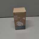 Aesthetic Plush LED Night Light, 1200mAh Rechargeable Mood Lamp, 3 Color Temperatures (Warm/Nature/Cool), 150 Lumens Dimmable Nursery Light with Remote, 1-4H Timer, Bedside Decor, White