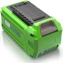 Labtec 29472 40V 6.0Ah Battery Replacement for GreenWorks 40V Battery 29472 29462 29252 20202 22262 25312 25322 20642 22272 27062 21242 G-Max Cordless Power Tools