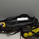 Pickleball Net for Driveway, Portable Pickleball Net System with Regualtion Size 22FT Pickle Ball Net, Outdoor Pickleballs, Carry Bag, Weather Resistant Metal Frame