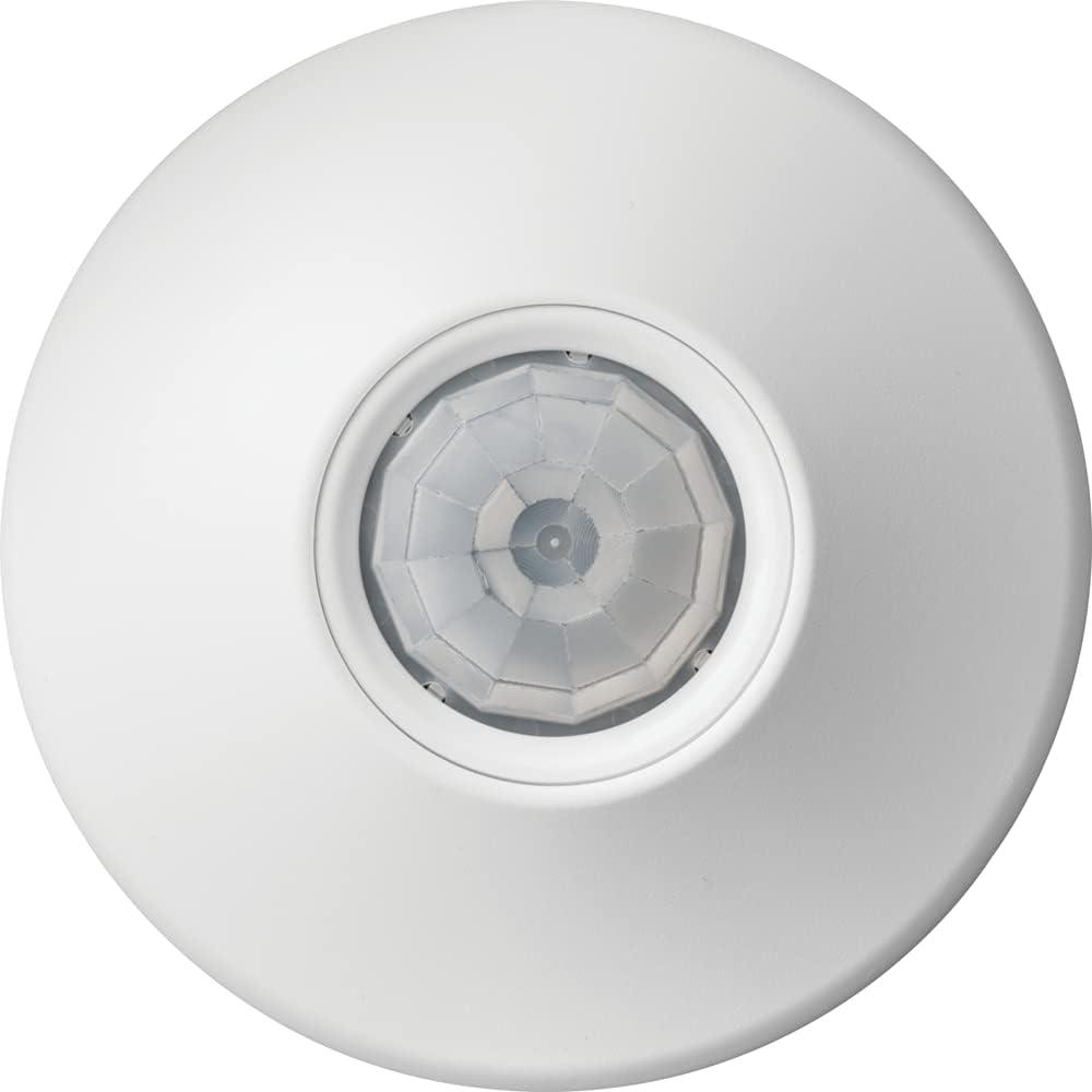 SensorSwitch Ceiling Motion Sensor, Passive Infrared PIR Occupancy Sensor, 360 Large Motion Detection, Indoor Use, Line Voltage, Extended Range