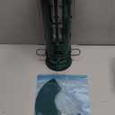 Kingsyard Squirrel Proof Bird Feeders with Weight-Activated Perches, Metal Wild Bird Feeder for Outdoors Hanging, 3 lb Large Seed Capacity, Green